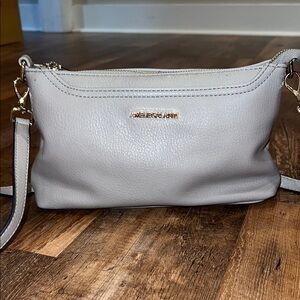 Anne Klein Light Gray Crossbody Bag